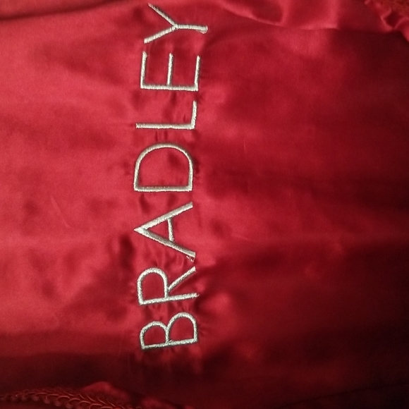 Bradley Bayou Red Suede Ladies Coat - Picture 7 of 9